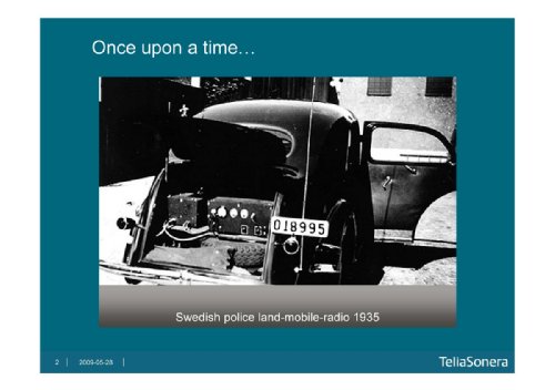 Dr. Sporre Matts, head of Product and Technology Strategy, VP, TeliaSonera, The Mobile Broad Band Explosion