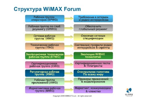  ,   WiMAX Forum    , LTE   WiMAX:  KPI    