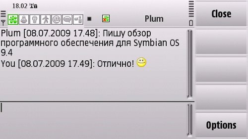       Nokia   Symbian OS 9.4
