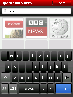 Opera Mini 5:     