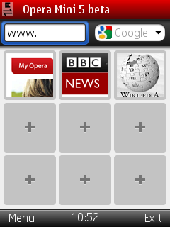 Opera Mini 5:     