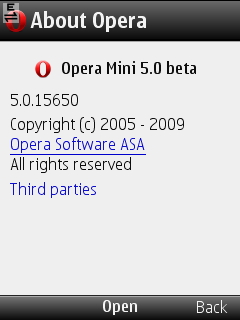 Opera Mini 5:     