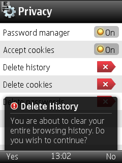 Opera Mini 5:     