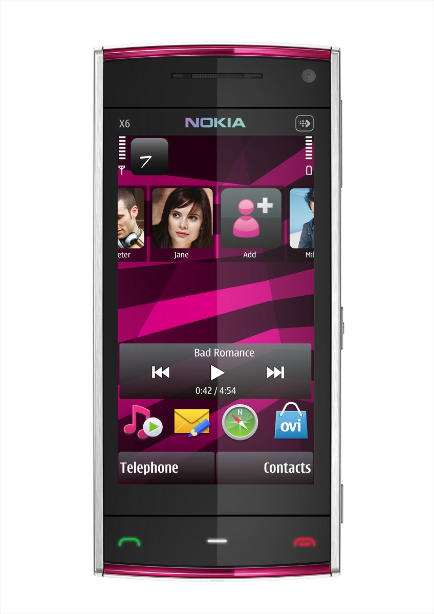Анонсы: Nokia X6 16GB. Без музыки, но с картами