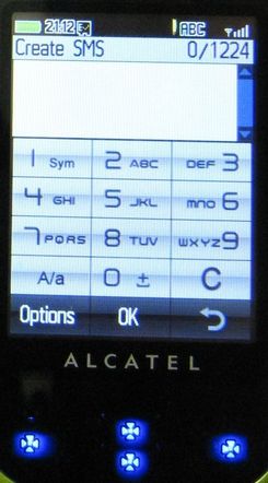 Alcatel OT-708 Mini