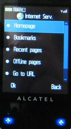 Alcatel OT-708 Mini