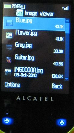 Alcatel OT-708 Mini