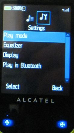 Alcatel OT-708 Mini