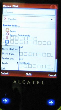 Alcatel OT-708 Mini