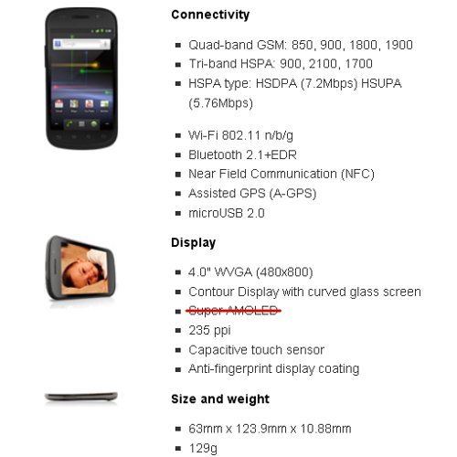 Google Nexus S