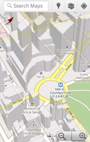 Google Maps Mobile 5.0