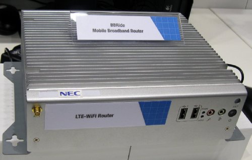 NEC LTE/Wi-Fi  BBRide   MWC2011