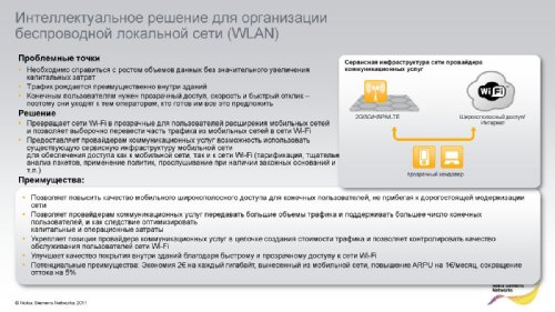    Nokia Siemens Networks   2011.  2