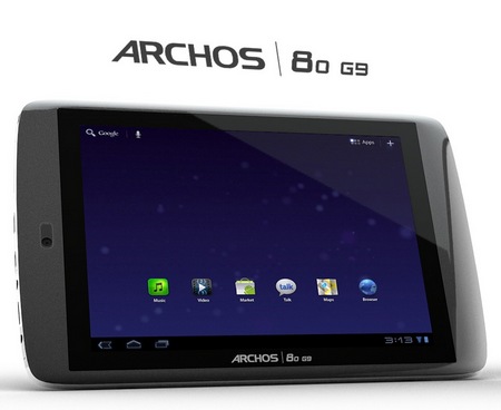 Archos-80-G9-Android-3.1-Honeycomb-tablet