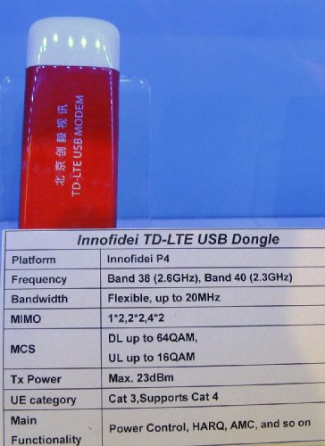 Innofidei TD-LTE USB Dongle