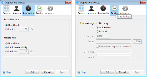  ., Google Drive, Dropbox