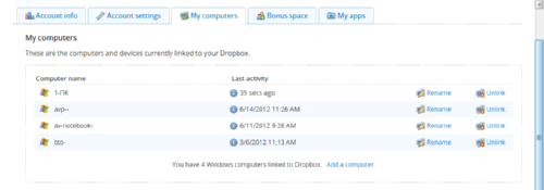  ., Google Drive, Dropbox