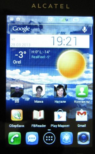  Alcatel One Touch SPop