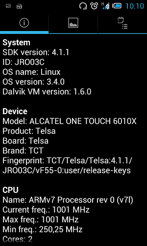  Alcatel One Touch Star (6010)