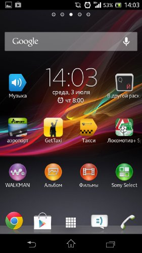  Sony Xperia ZR