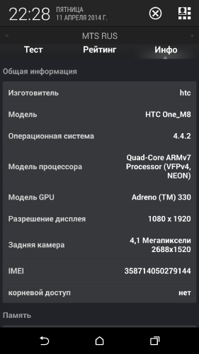  HTC One M8