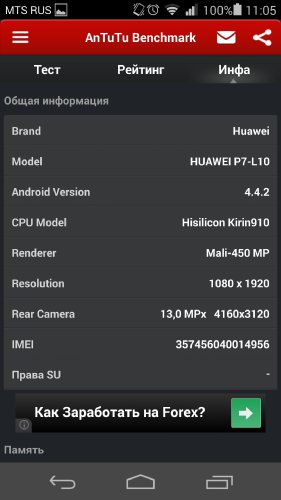  Huawei Ascend P7