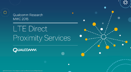 LTE Direct Proximity Services