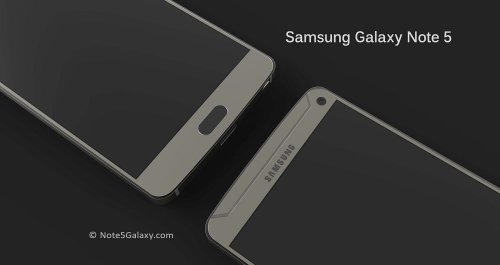 Rumors: Render Samsung Galaxy Note 5 showed 4K display and casing made of metal and glass