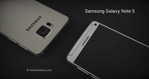 Rumors: Render Samsung Galaxy Note 5 showed 4K display and casing made of metal and glass