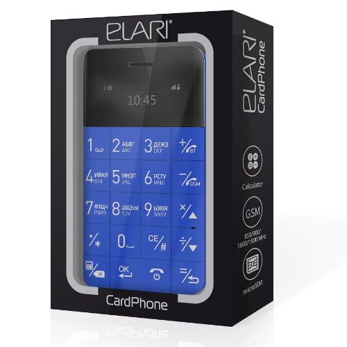 Анонсы: Elari CardPhone – ультратонкий антисмартфон в России уже этим летом