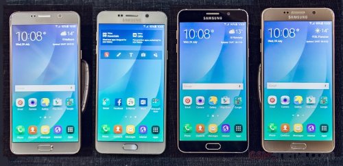  A quick look at Samsung Galaxy S6 edge + and Galaxy Note 5 
