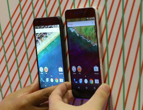    LG Nexus 5X  Huawei Nexus 6P