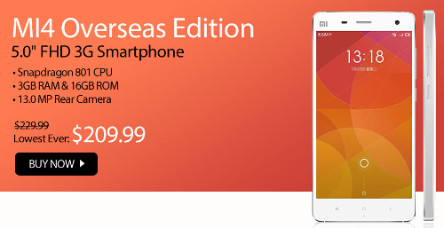 : Xiaomi   Redmi Note 2, Mi 4  Mi 4i 