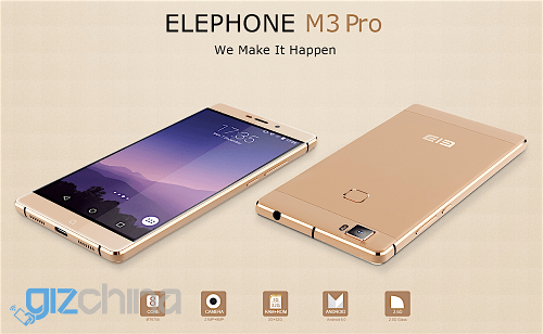 : Elephone M3 Pro    Sony IMX230, Android 6.0  LTE