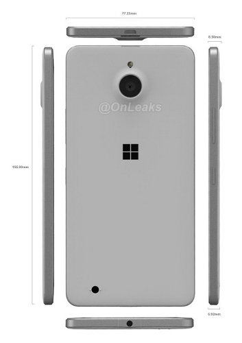 : Microsoft Lumia 850     
