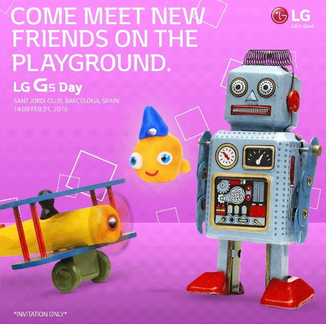 : LG ,     G5  21   MWC 2016