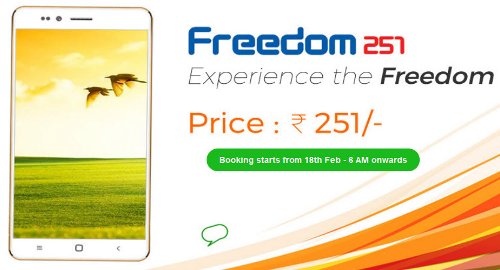  :   Freedom 251   $4