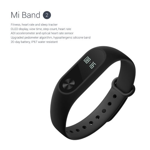 : Xiaomi Mi Band 2  -  OLED-  $20