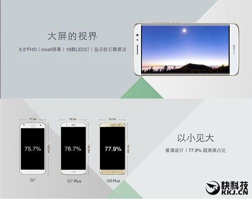 : Huawei G9 Plus  