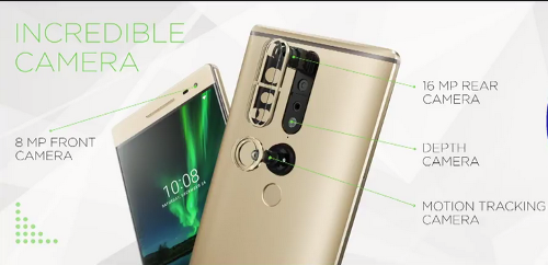 : Lenovo Phab 2 Pro,    Google Tango,   