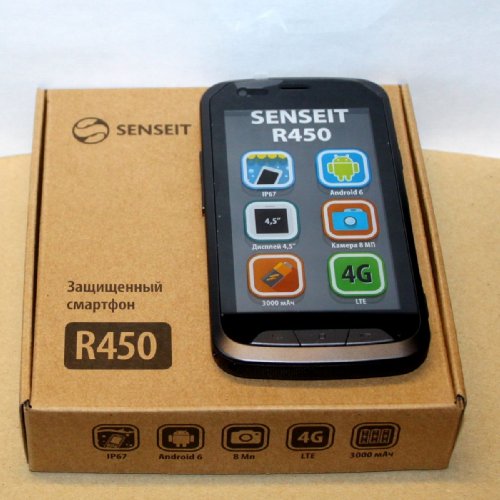 Обзор смартфона Senseit R450 – 4G под защитой