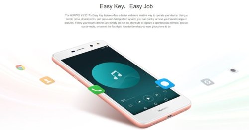 : Huawei Y5 2017 c  Easy Key  