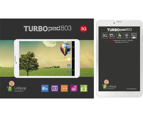 TurboPad 803