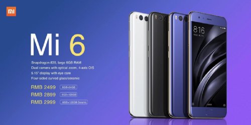 :  Xiaomi Mi6  
