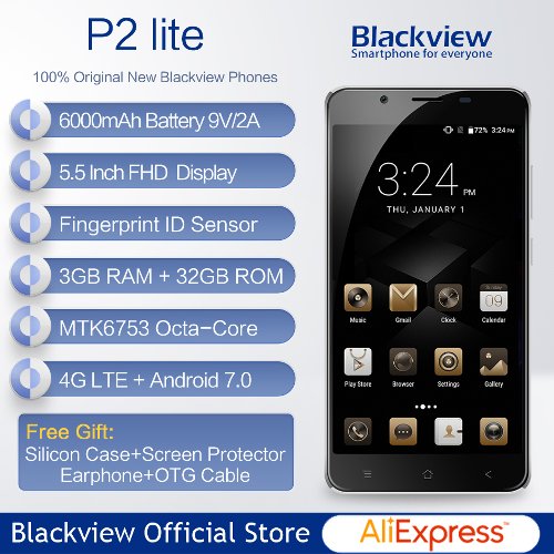 : Blackview P2 Lite    6000   Powerbank