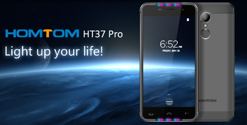 : Homtom HT37 Pro     Active LED