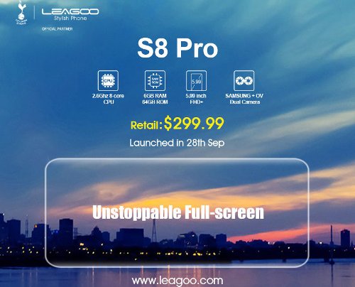 : Leagoo S8 Pro  5,99-  18:9  6  