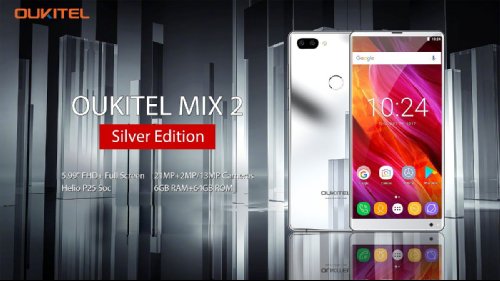 : Oukitel Mix 2 Silver    