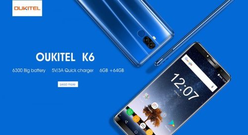 : Oukitel K6    6300      5/3