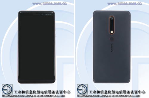 : Nokia 6 (2018)   18:9   TENAA